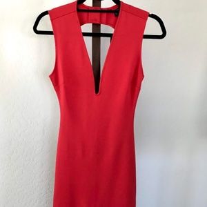 GUESS Red Backless Sleeveless Dress S NWT $89
